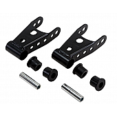 Bell Tech Leaf Spring Shackle 1 Inch Drop Set Of 2 - 6423