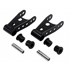 Bell Tech Leaf Spring Shackle 1 Inch Drop Set Of 2 - 6423