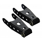 Bell Tech Leaf Spring Shackle 2 Inch Drop Set Of 2 - 6400