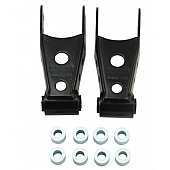Bell Tech Leaf Spring Shackle 3 Inch Drop Set Of 2 - 6401