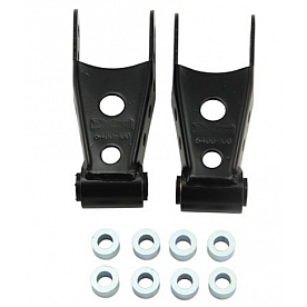 Bell Tech Leaf Spring Shackle 3 Inch Drop Set Of 2 - 6401