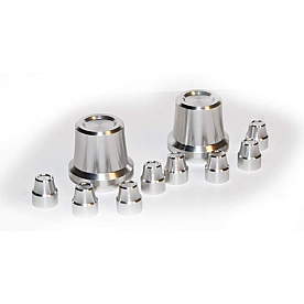 Drake Automotive Billet Strut Tower Cap Set of 10 - BR3Z-7W13296-BL