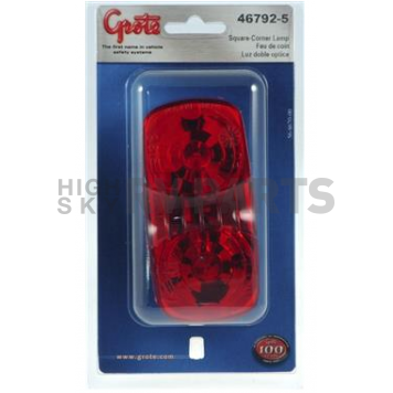 Grote Industries Incandescent Red Side Marker Light 46792-5-1