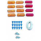 Pacer Performance Side Marker Light Set Of 12 - 20-400
