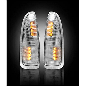 Recon Accessories Exterior Mirror Turn Signal Light 264120CL