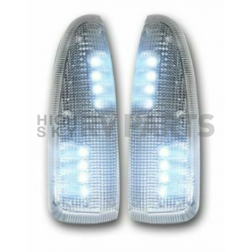 Recon Accessories Exterior Mirror Turn Signal Light 264120WHCL-1