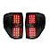 Recon Accessories Tail Light Assembly - LED 264168BK