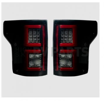Recon Accessories Tail Light Assembly - LED 264268BK