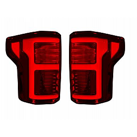 Recon Accessories Tail Light Assembly LED Set Of 2 - 4268LEDRBK