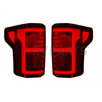 Recon Accessories Tail Light Assembly LED Set Of 2 - 4268LEDRBK
