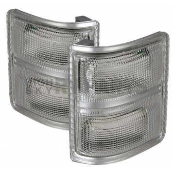 Xtune Exterior Mirror Turn Signal Light LED Amber Set Of 2 - 9924736
