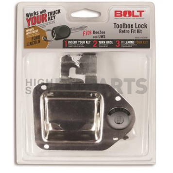 BOLT Locks/ Strattec Security Tool Box Lock Stainless Steel - 7022696-1