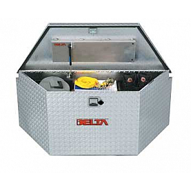 Delta Consolidated Tool Box - Trailer Tongue Box Aluminum 7.1 Cubic Feet - 410000D