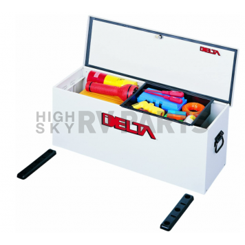 Delta Consolidated Tool Box - Portable Steel 2.2 Cubic Feet - 810000