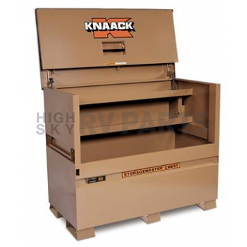 KNAACK Tool Box - Job Site Steel 47.8 Cubic Feet - 89
