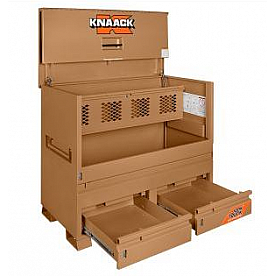 KNAACK Tool Box - Job Site Steel 43.8 Cubic Feet - 89D