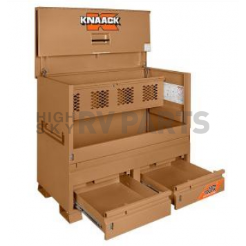 KNAACK Tool Box - Job Site Steel 43.8 Cubic Feet - 89D