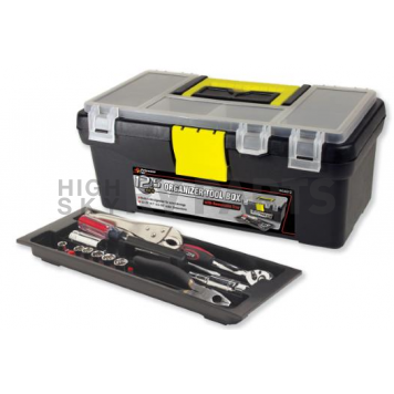 Performance Tool Tool Box - Portable Plastic Black - W54012