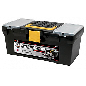 Performance Tool Tool Box - Portable Plastic Black - W54016