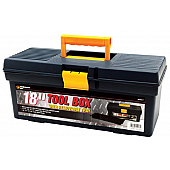 Performance Tool Tool Box - Portable Plastic Black - W54017