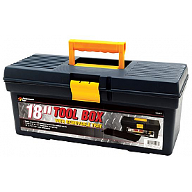 Performance Tool Tool Box - Portable Plastic Black - W54017