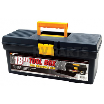 Performance Tool Tool Box - Portable Plastic Black - W54017