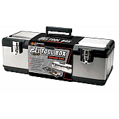 Performance Tool Tool Box - Portable Steel Silver - W54026