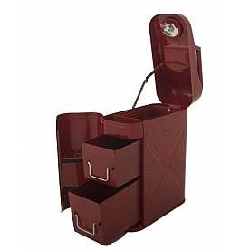 Rampage Tool Box - Jerry Can Steel Red Powder Coated - 86619