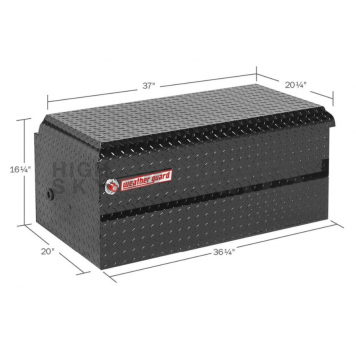 Weather Guard (Werner) Tool Box Chest Aluminum 6 Cubic Feet - 644501-1