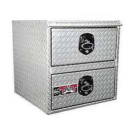 Westin Automotive Tool Box Underbed Polished Aluminum - 80HDD30