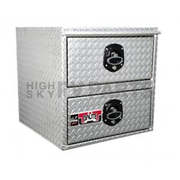 Westin Automotive Tool Box Underbed Polished Aluminum - 80HDD30