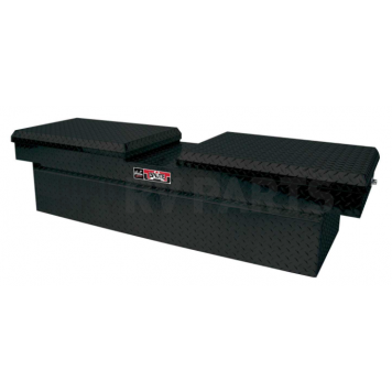 Westin Automotive Tool Box Crossover Black Textured Aluminum Narrow - 80-RB134GW-BT