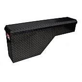 Westin Automotive Tool Box Wheel-Well Black Textured Aluminum Wide - 80RB162BT