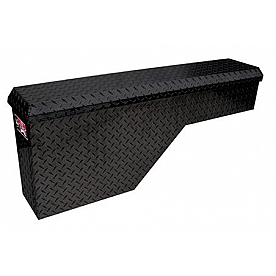 Westin Automotive Tool Box Wheel-Well Black Textured Aluminum - 80RB161BT