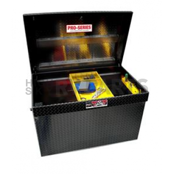 Westin Automotive Tool Box Crossover Black Textured Aluminum - 80RB630BT
