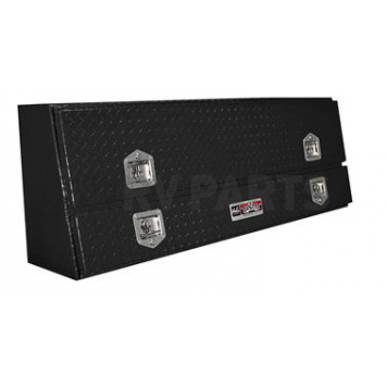 Westin Automotive Tool Box Side Mount Black Textured Aluminum - 80-TBS200-96D-BT