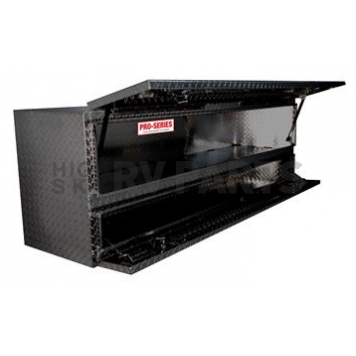 Westin Automotive Tool Box Side Mount Black Textured Aluminum - TB40072BT