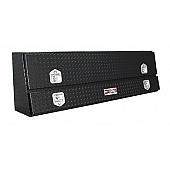 Westin Automotive Tool Box Side Mount Black Textured Aluminum - 80-TBS200-72-BT