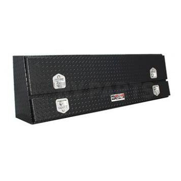 Westin Automotive Tool Box Side Mount Black Textured Aluminum - 80-TBS200-72-BT