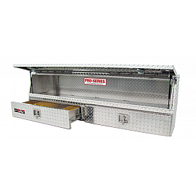 Westin Automotive Tool Box Side Mount Polished Aluminum - TBS20072D