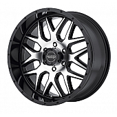 American Racing Wheels AR910 - 18 x 9 Black With Natural Face - AR91089088318