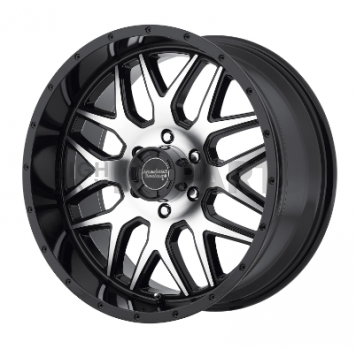 American Racing Wheels AR910 - 20 x 9 Black With Natural Face - AR91029055318