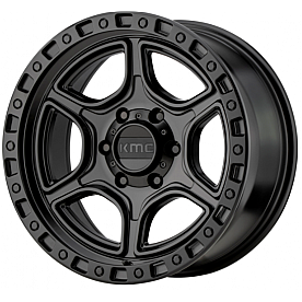 KMC Wheels KM539 Portal - 17 x 8.5 Black - KM53978550718