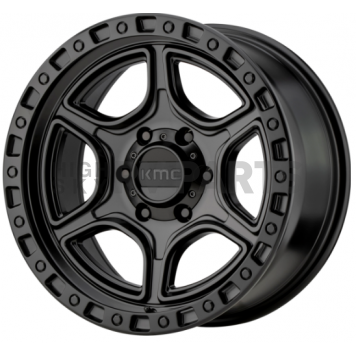KMC Wheels KM539 Portal - 17 x 8.5 Black - KM53978550718