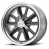 American Racing Wheels VN427P Shelby Cobra - 18 x 9.5 Magnesium Gray Center With Natural Barrel - VN4278956560