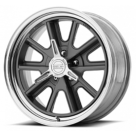 American Racing Wheels VN427P Shelby Cobra - 18 x 9.5 Magnesium Gray Center With Natural Barrel - VN4278956560
