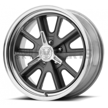 American Racing Wheels VN427P Shelby Cobra - 18 x 9.5 Magnesium Gray Center With Natural Barrel - VN4278956560