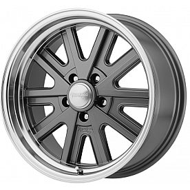 American Racing Wheels VN527 - 17 x 7 Magnesium Gray With Diamond Face - VN52777012400