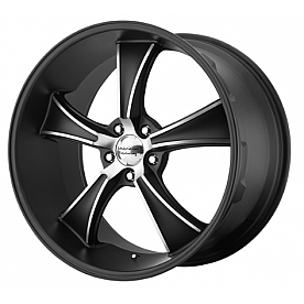 American Racing Wheels Blvd VN805 - 20 x 10 Black With Natural Face - VN80521012738