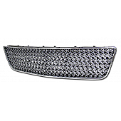 Armordillo USA Mesh Style Lower Grille Chrome - 7147133